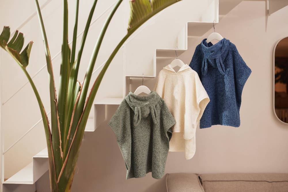 ﻿Jollein Badeponcho Ash Green Neuheiten
