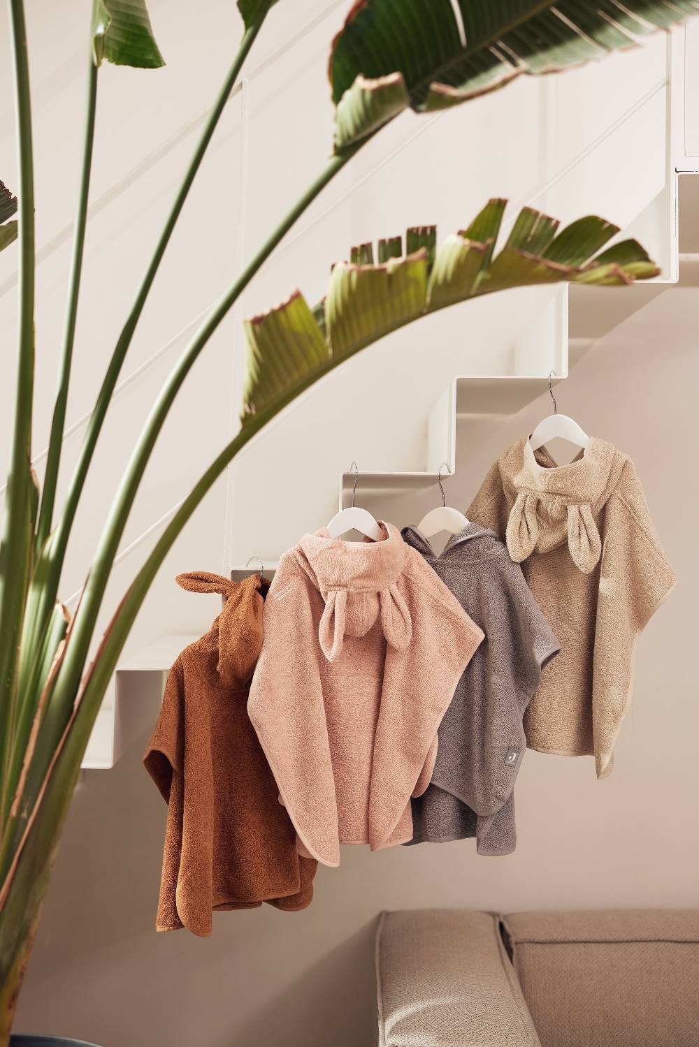 Jollein Badeponcho Caramel Räumungsverkauf