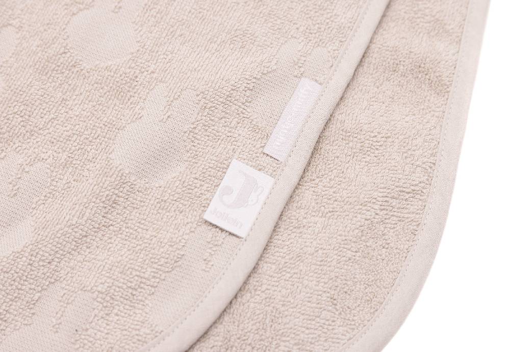 Jollein Badeponcho Frottee Miffy Jacquard Nougat Kauf eins, bekomm eins gratis