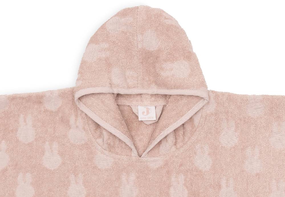 Jollein Badeponcho Frottee Miffy Jacquard Wild Rose Sonderangebote