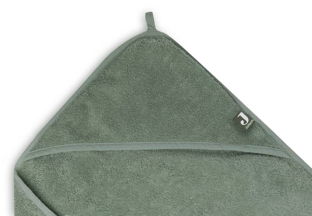 Jollein Kapuzenhandtuch Frottee 75x75cm Ash Green Neueste Stile