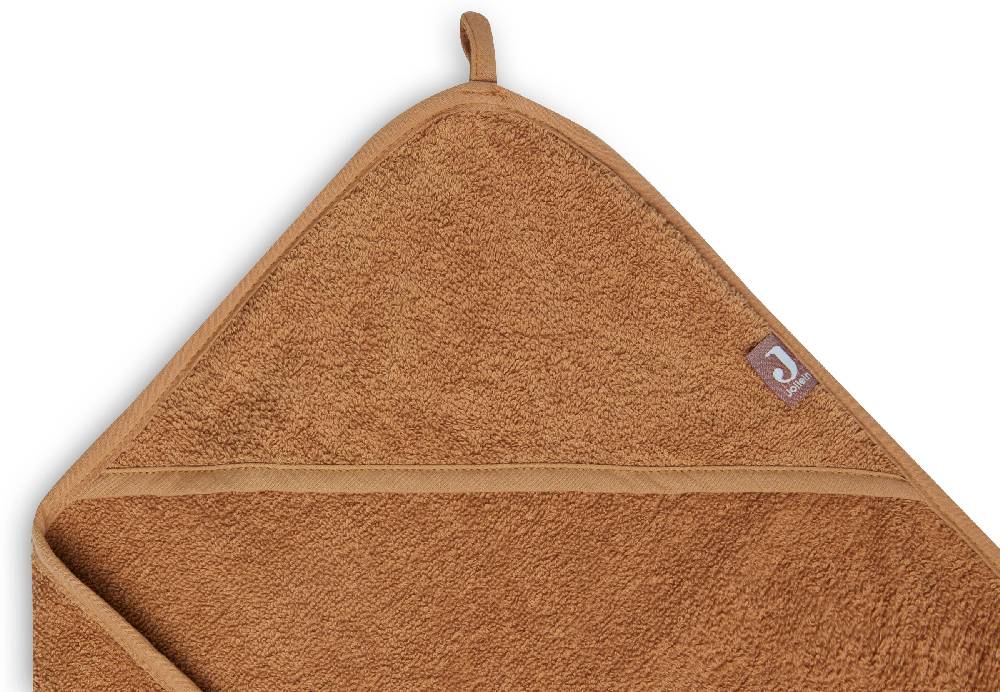 Jollein Kapuzenhandtuch Frottee 75x75cm Caramel Letzte 2 Tage