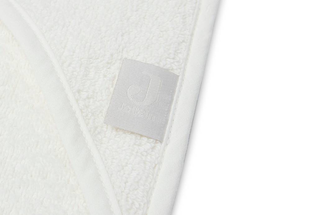 Jollein Kapuzenhandtuch Frottee 75x75cm Ivory Zeitbegrenzte Promotion
