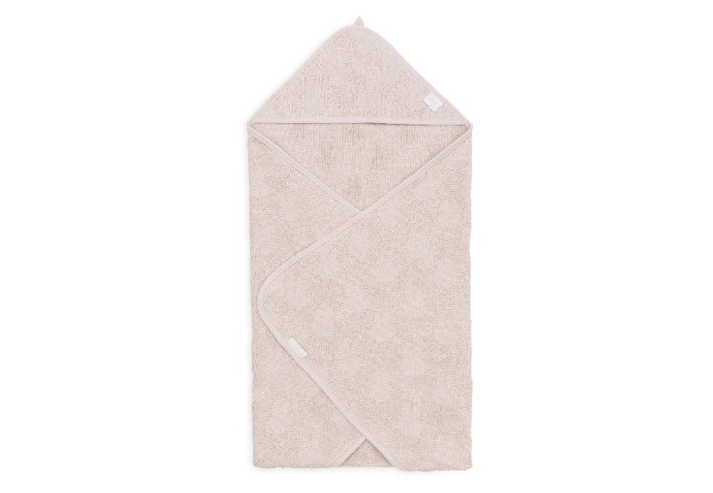 Jollein Kapuzenhandtuch Frottee 75x75cm Miffy Jacquard Nougat Bis zu 60% Rabatt