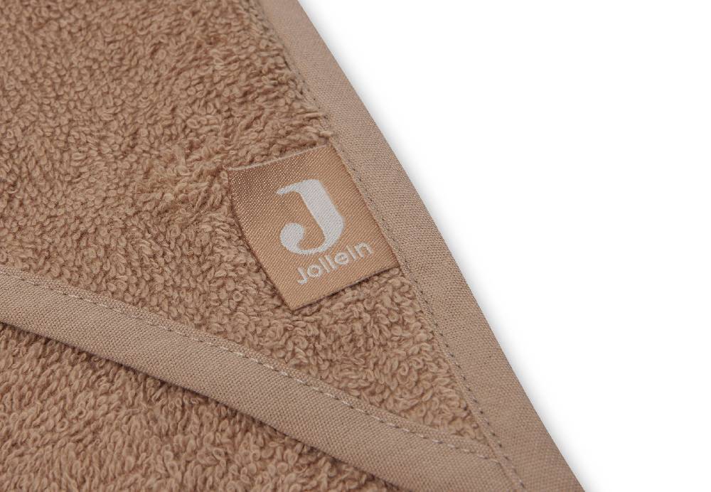 Jollein Kapuzenhandtuch Frottee 75x75cm Biscuit Bis zu 65% Rabatt