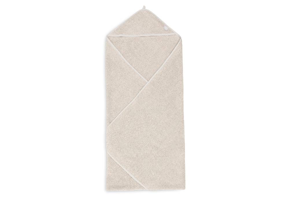 Jollein Kapuzenhandtuch Frottee 100x100cm Nougat Nur für heute