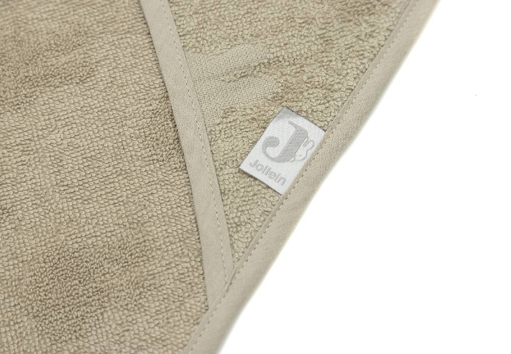Jollein Kapuzenhandtuch Frottee 75x75cm Miffy Jacquard Olive Green Bis zu 55% Rabatt