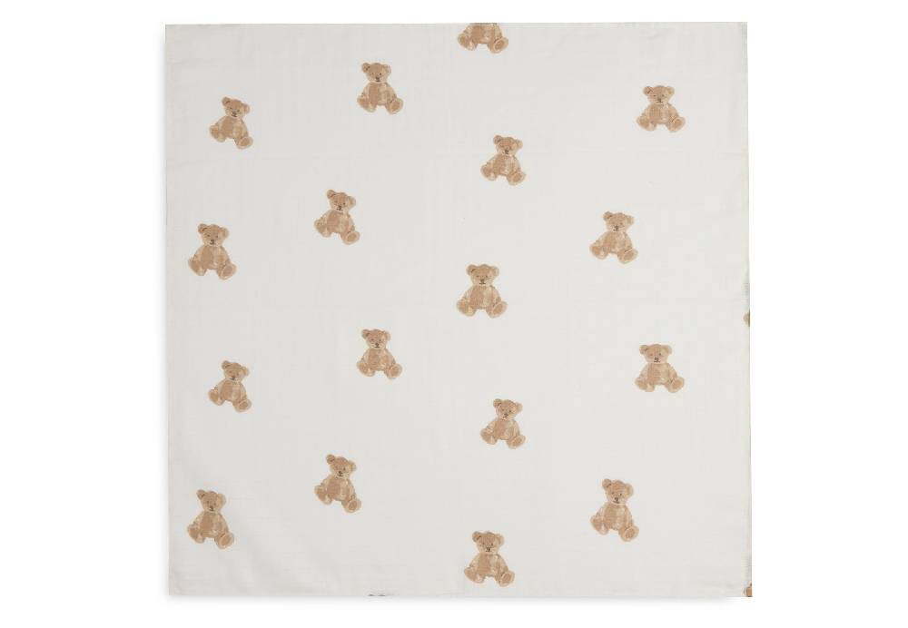 Jollein Spucktuch Hydrophill 70x70cm Teddy Bear (3pack) Black Friday Preise