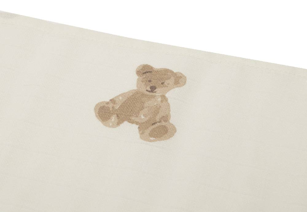 Jollein Spucktuch Hydrophill 70x70cm Teddy Bear (3pack) Black Friday Preise