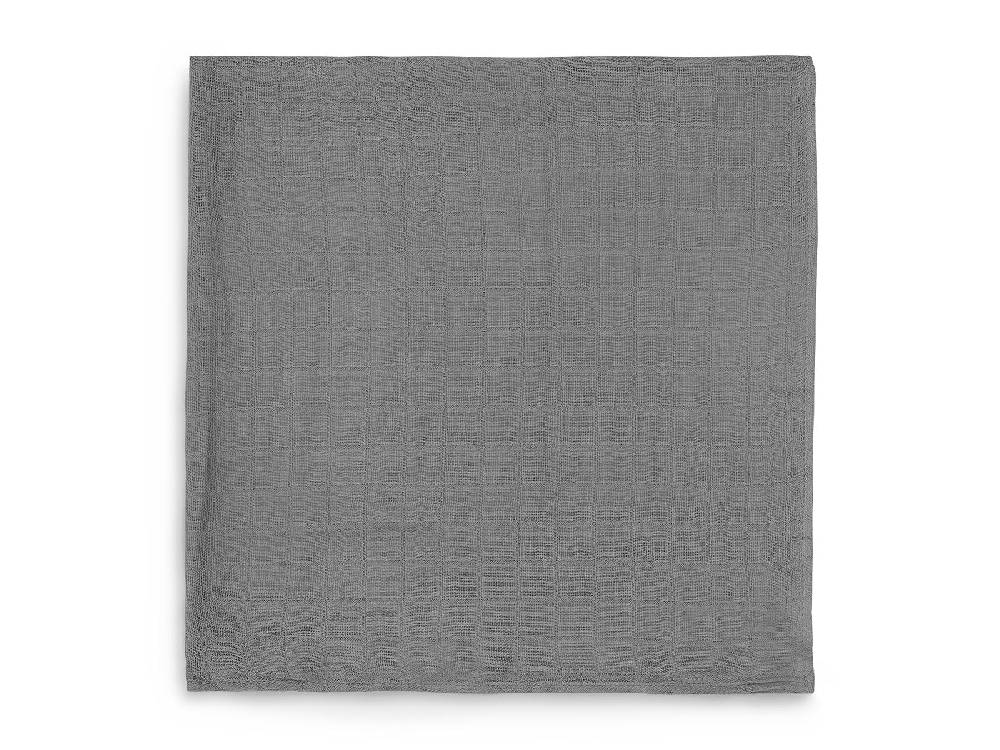Jollein Mullwindeln Bambus Baumwolle 115x115cm Storm Grey (2 pack) Günstiger Verkauf