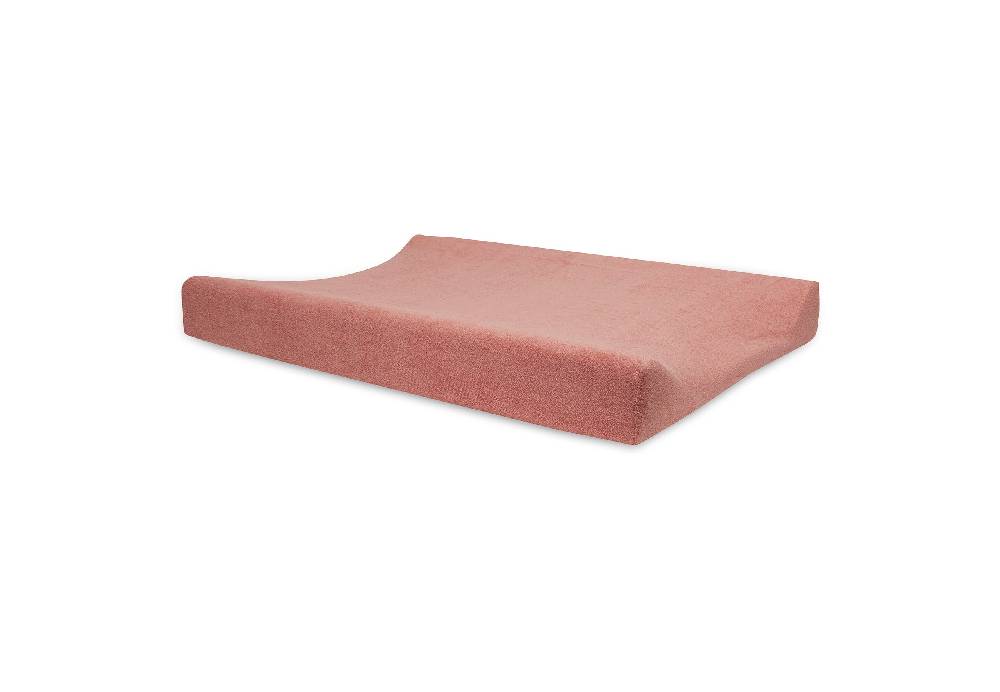 Jollein Wickelauflagenbezug Frottee 50x70cm Pale Pink/Rosewood (2p) Exklusivangebot