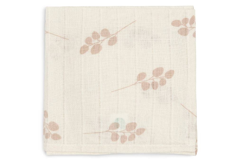 Jollein Spucktücher Hydrophil 31x31cm Twig Wild Rose (3pack) Neuheiten
