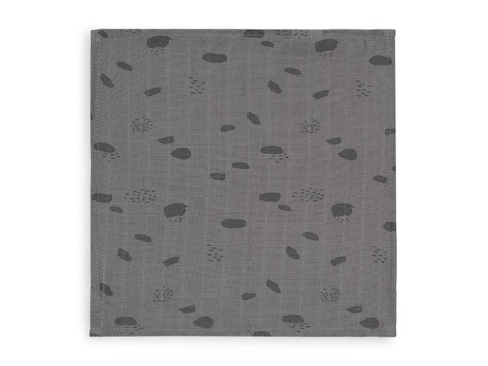 Jollein Spucktücher Hydrophil Spot Storm Grey (3pack) Riesige Ersparnisse