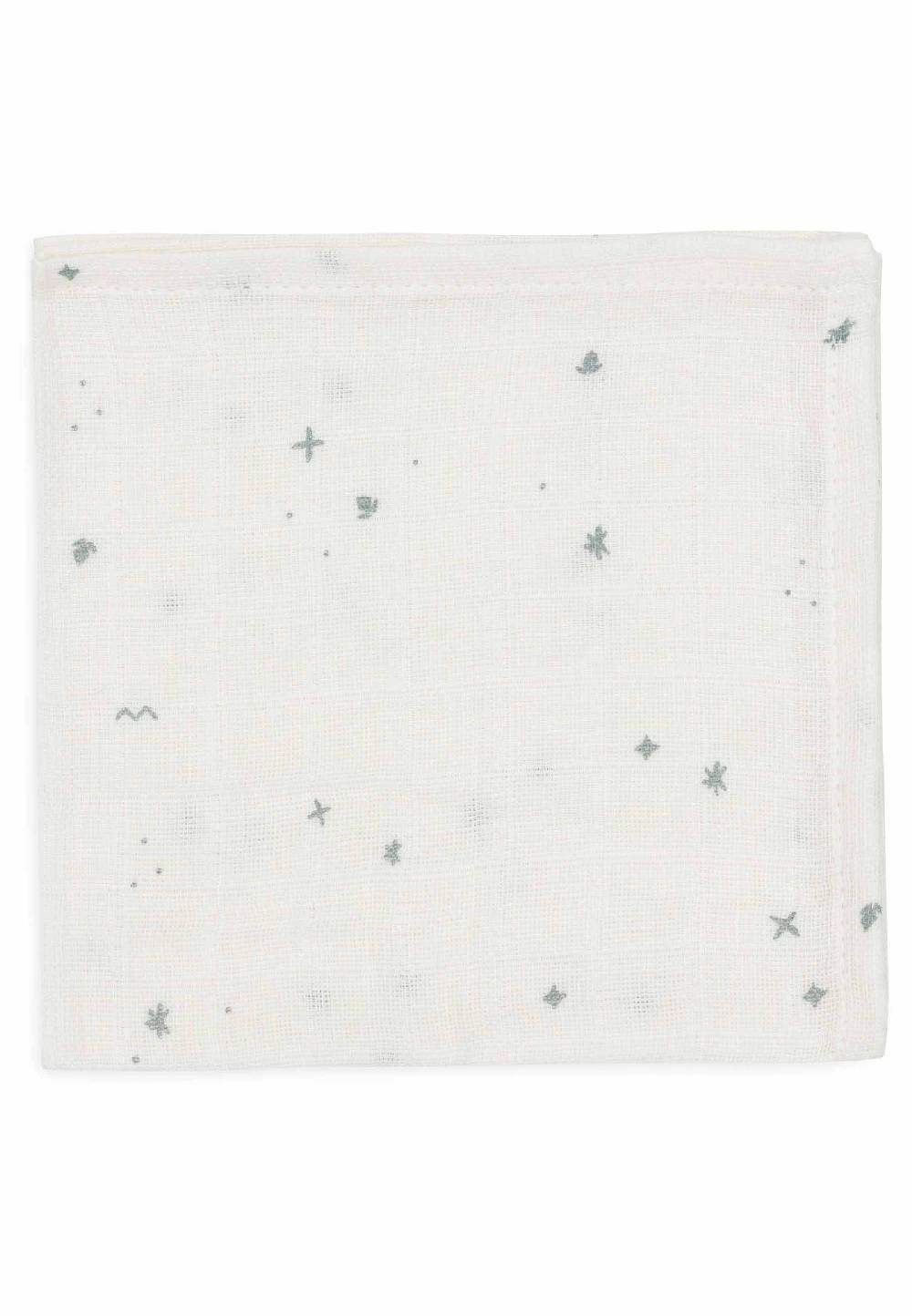 Jollein Spucktücher Hydrophil 31x31cm Twinkling - Sea Green Letzte 3 Tage