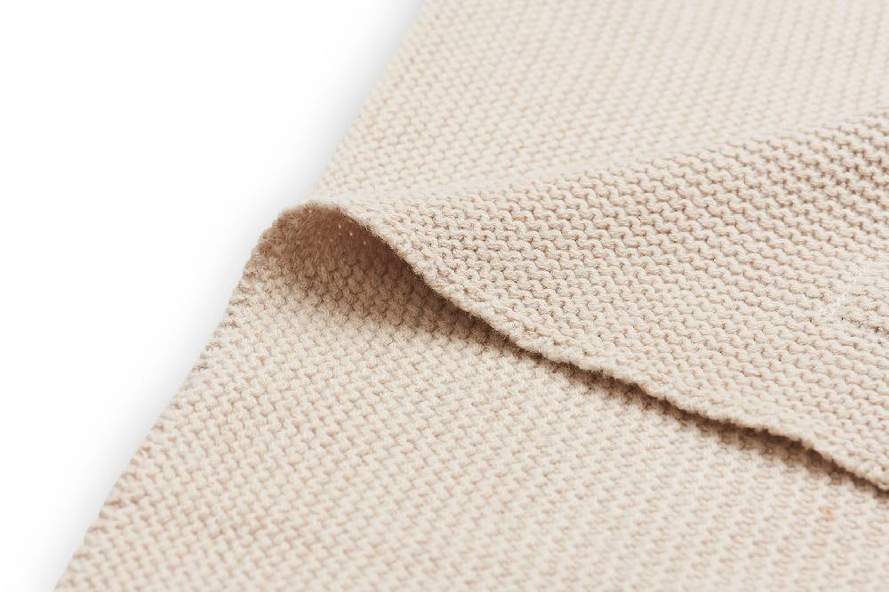 Jollein Decke Wiege 75x100cm Basic Knit Nougat Letzte 2 Tage