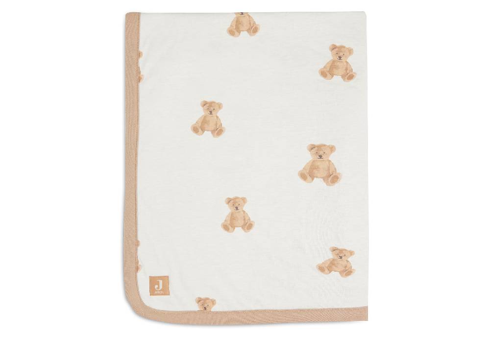 Jollein Decke Wiege Jersey 75x100cm Teddy Bear Zeitbegrenzte Promotion