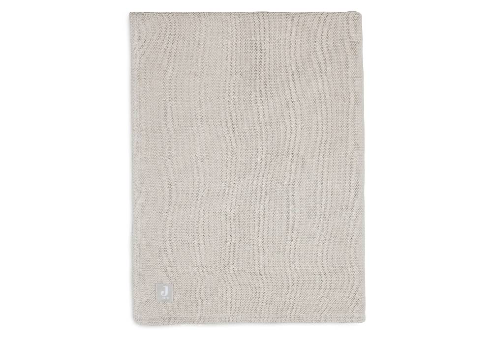Jollein Decke Wiege 75x100cm Basic Knit Nougat/Fleece Bis zu 60% Rabatt