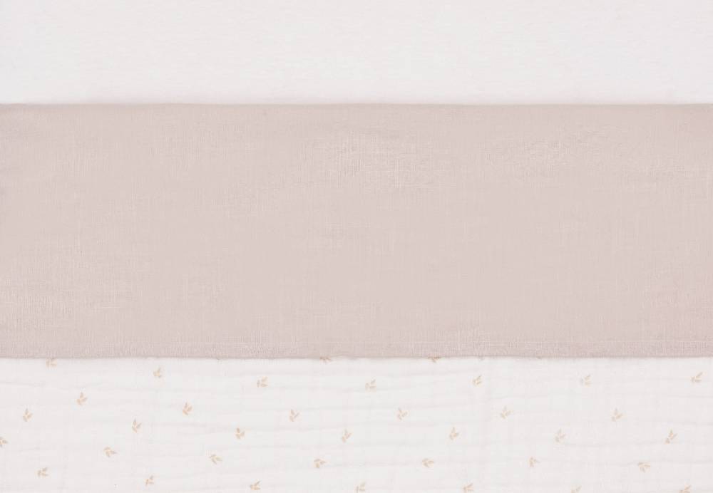 Jollein Bettlaken Kinderbett 120x150cm Slub Nougat Angebote