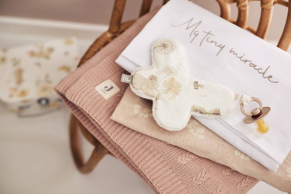 Jollein Bettlaken Wiege 75x100cm My Tiny Miracle Funghi Hotsell