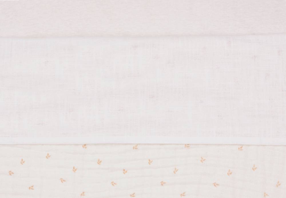 Jollein Bettlaken Wiege 75x100cm Slub Ivory Meist gekauft