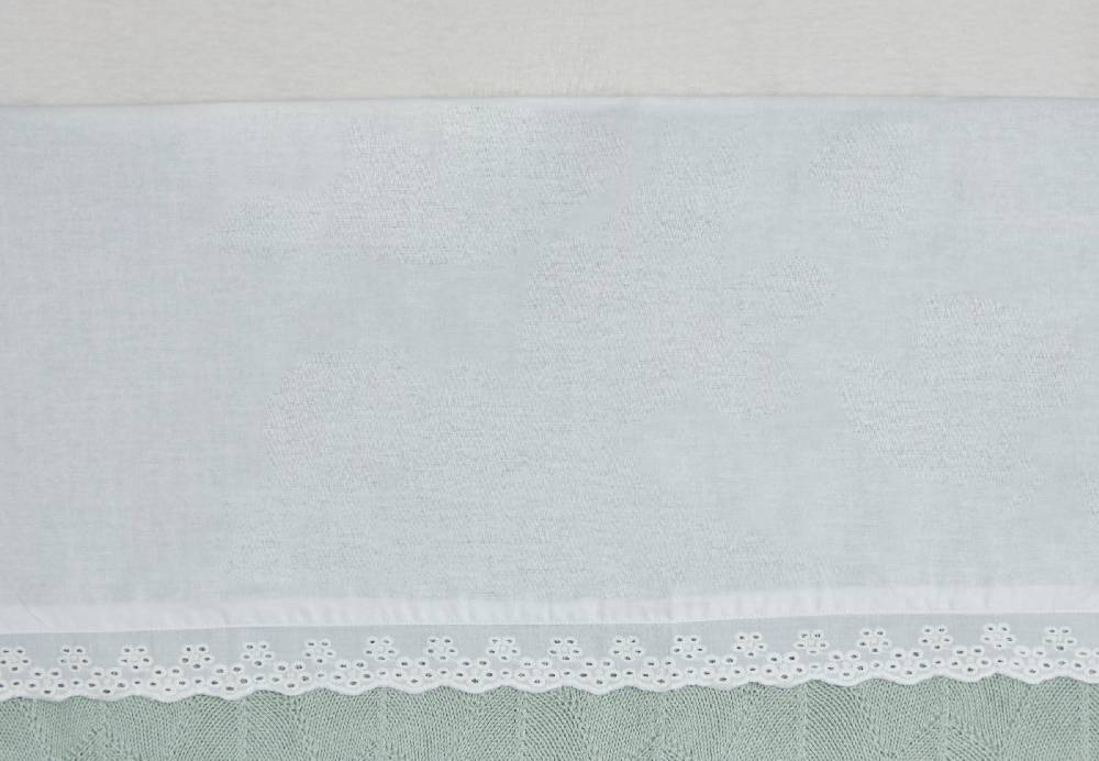Jollein Bettlaken Wiege 75x100cm Lace Ivory Limitierter Zeitrabatt