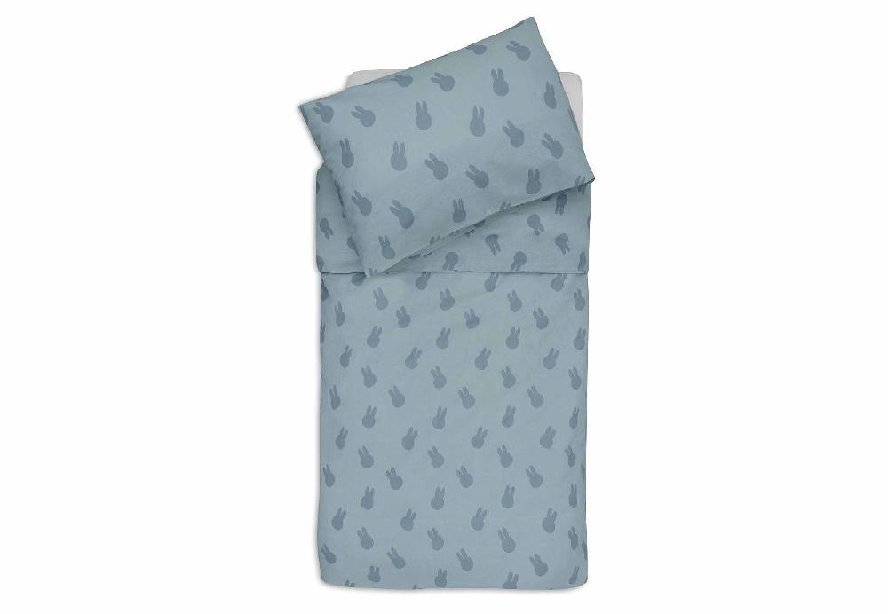 Jollein Bettwäsche 100x140cm Miffy Shadow - Sea Green Black Friday