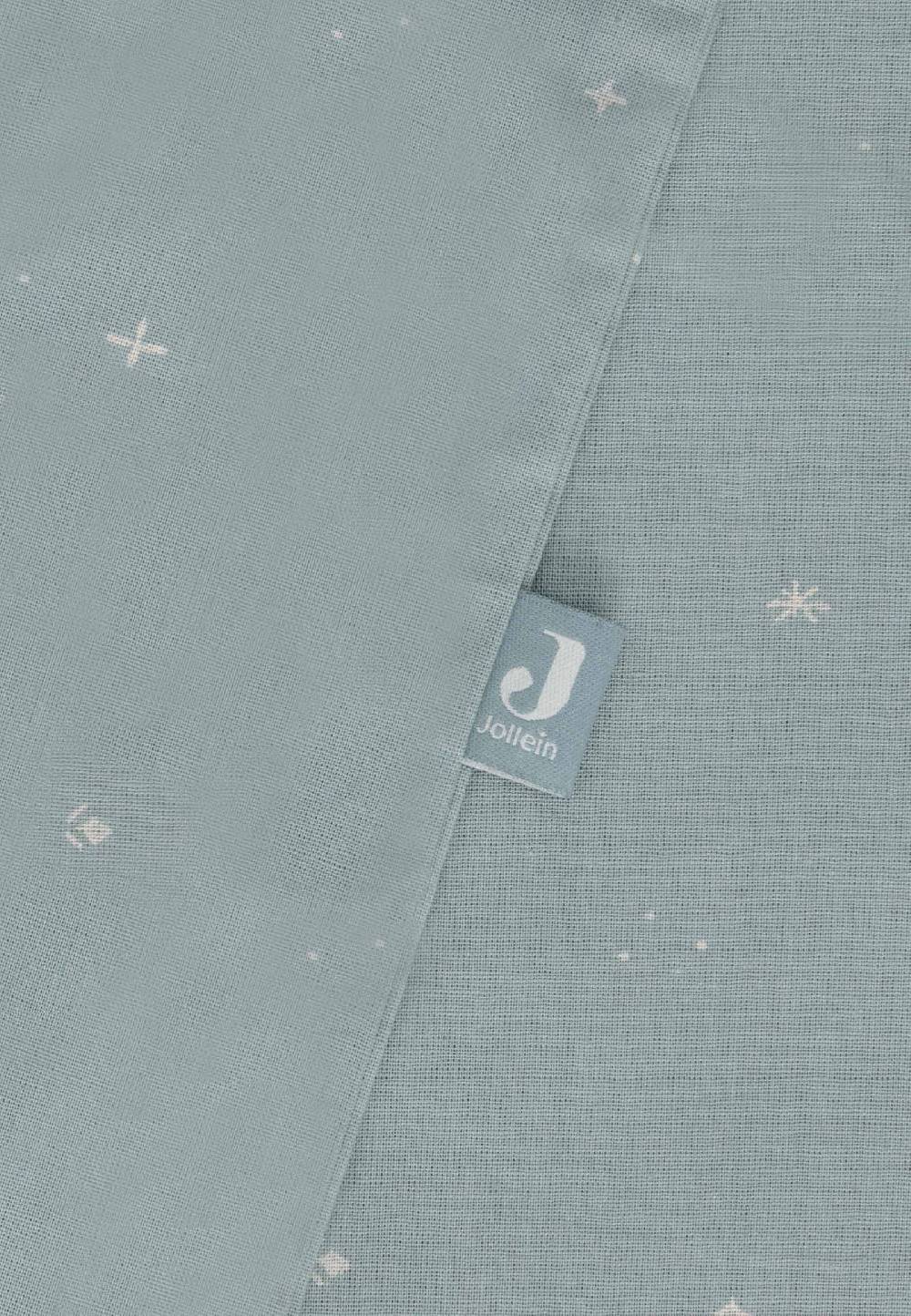 Jollein Bettwäsche 100x140cm Twinkling - Sea Green Weihnachtsangebot