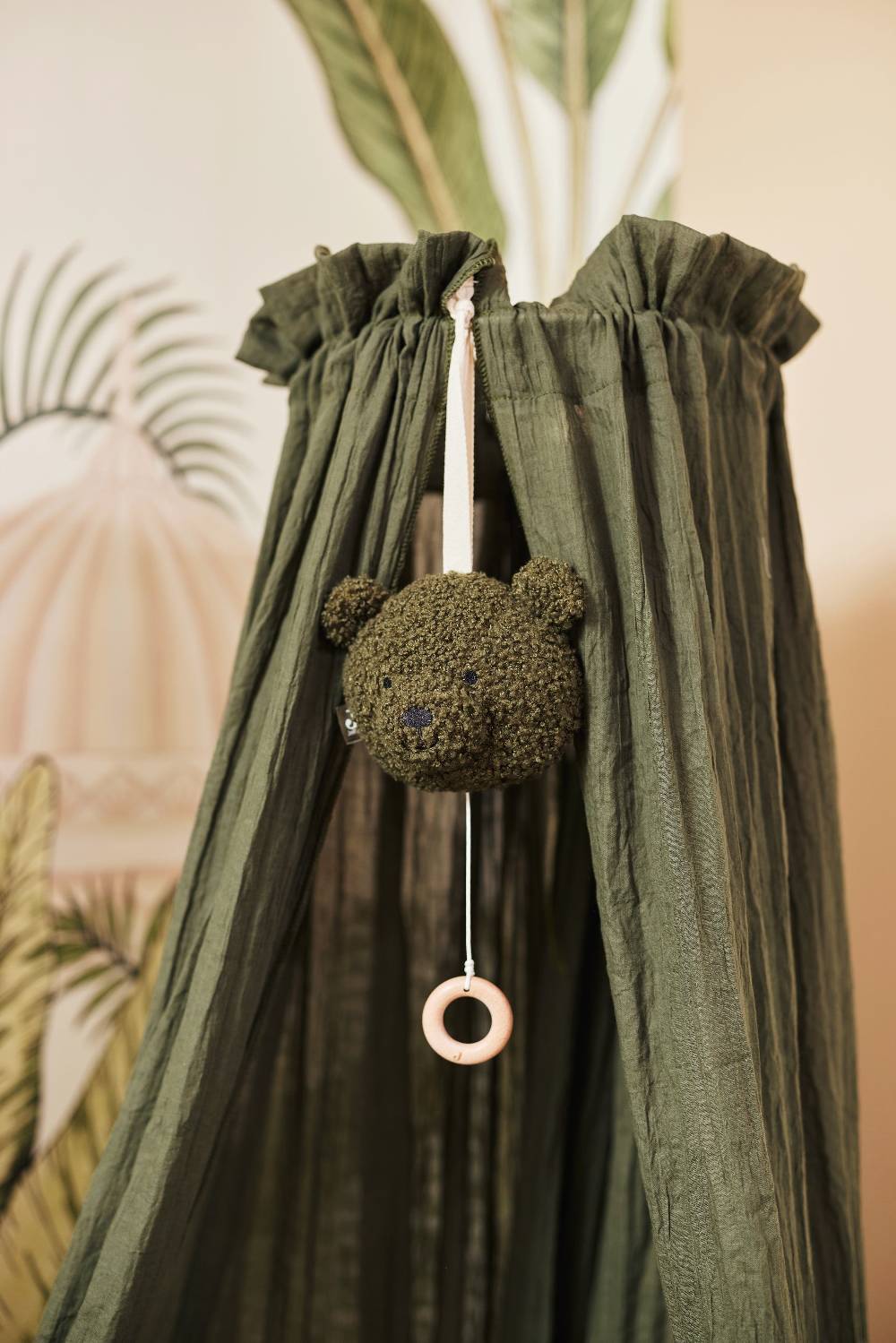 Jollein Betthimmel Vintage 155cm Leaf Green Super Sparpreis