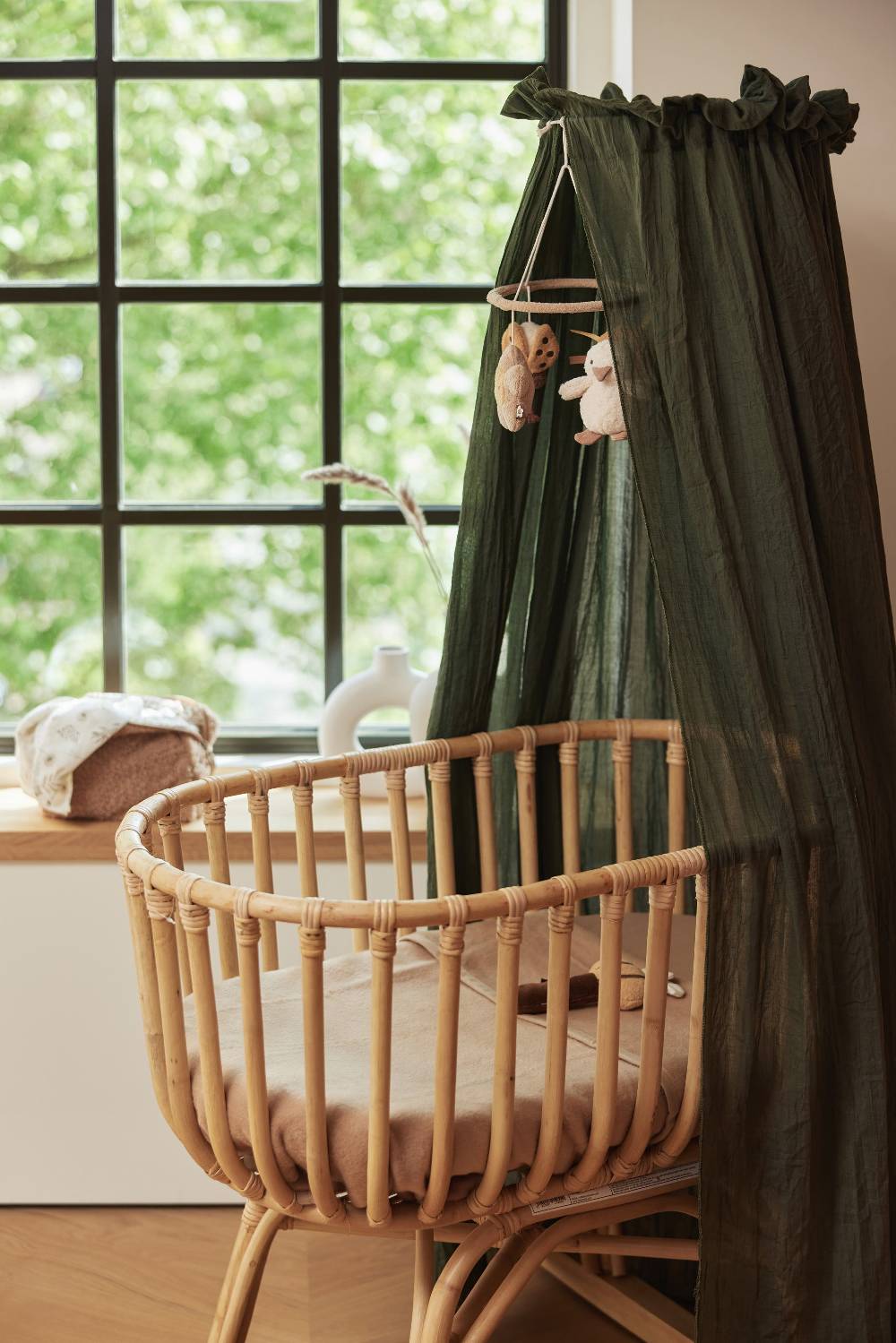 Jollein Betthimmel Vintage 155cm Leaf Green Super Sparpreis