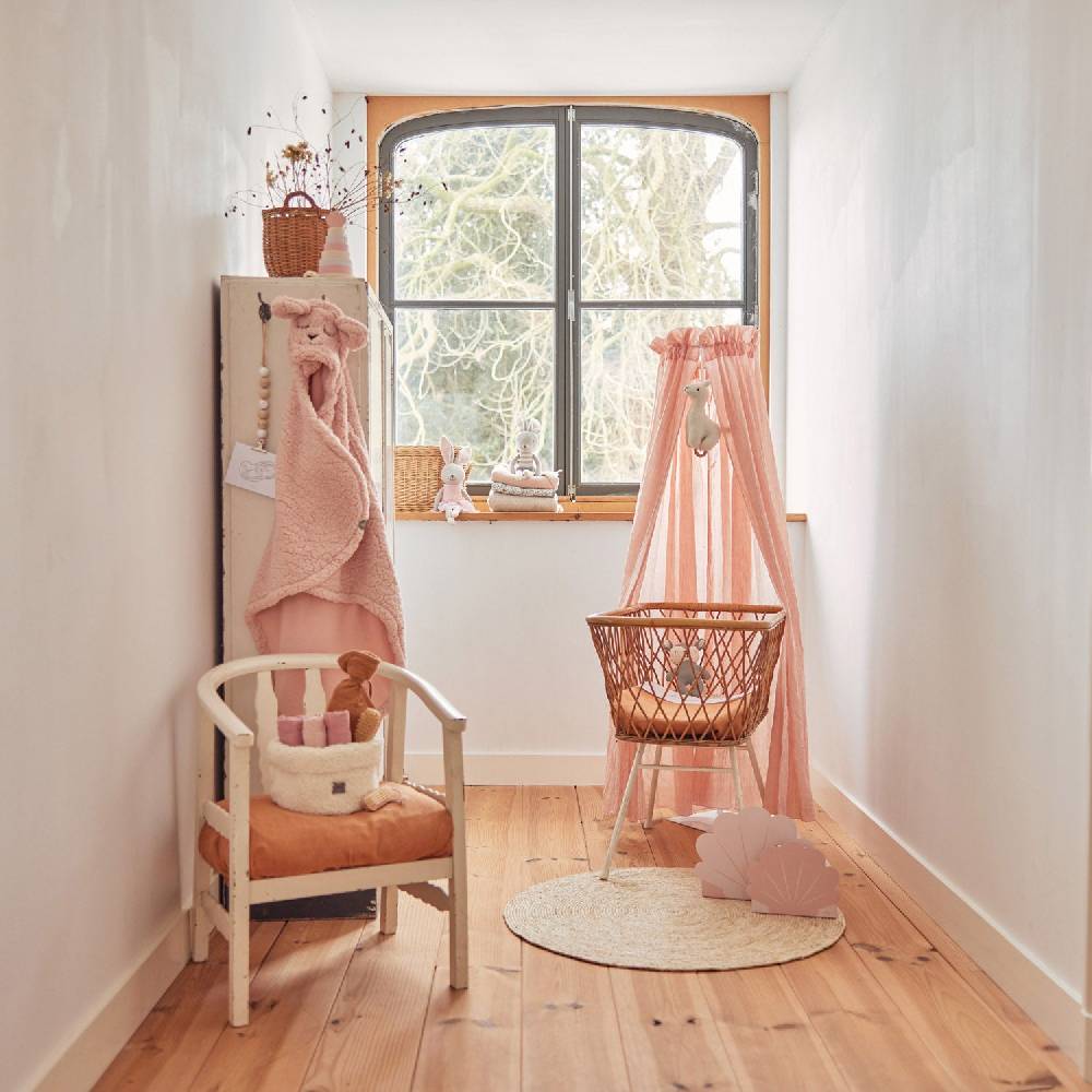 Jollein Betthimmel Vintage 155cm Pale Pink Begrenzte Freigabe