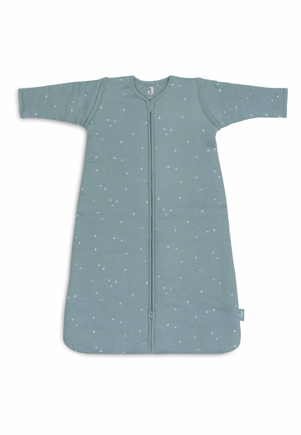 Jollein Baby Schlafsack mit abnehmbaren Ärmeln 90cm Twinkling - Sea Green Nur noch ein Tag übrig