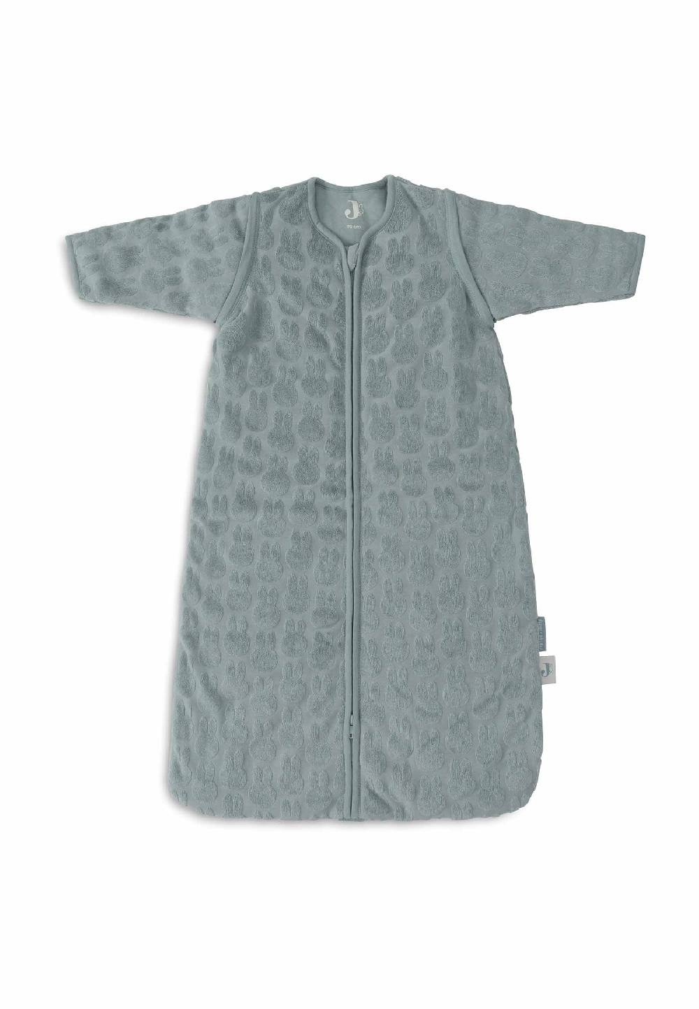 Jollein Baby Schlafsack mit abnehmbaren Ärmeln 90cm Miffy Jacquard - Sea Green Speichern exportieren