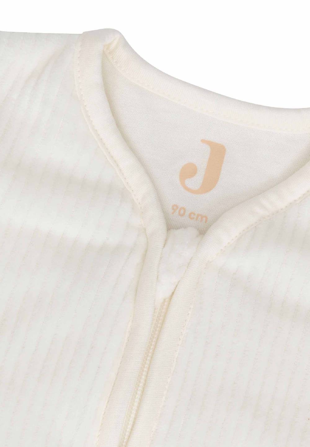 Jollein Baby Schlafsack mit abnehmbaren Ärmeln 90cm Rib - Ivory zollfrei