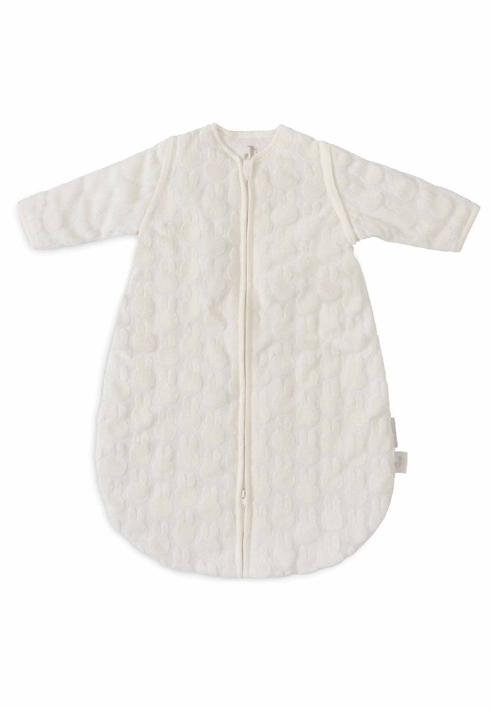 Jollein Baby Schlafsack mit abnehmbaren Ärmeln 60cm Miffy Jacquard - Ivory 2025