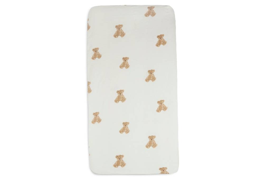 Jollein Spannbettlaken Jersey 60x120cm Teddy Bear Meist gekauft