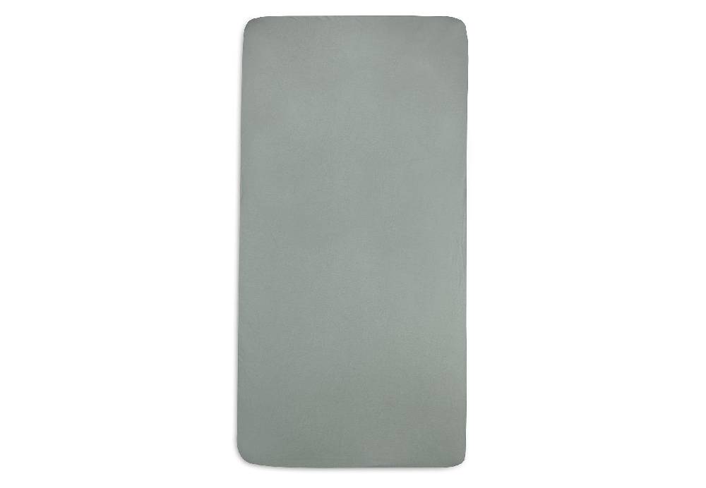 Jollein Spannbettlaken Jersey 70x140cm/75x150cm Ash Green Kostenloser Versand