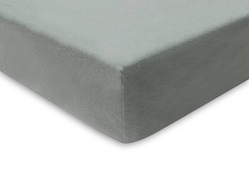 Jollein Spannbettlaken Jersey 70x140cm/75x150cm Ash Green Kostenloser Versand