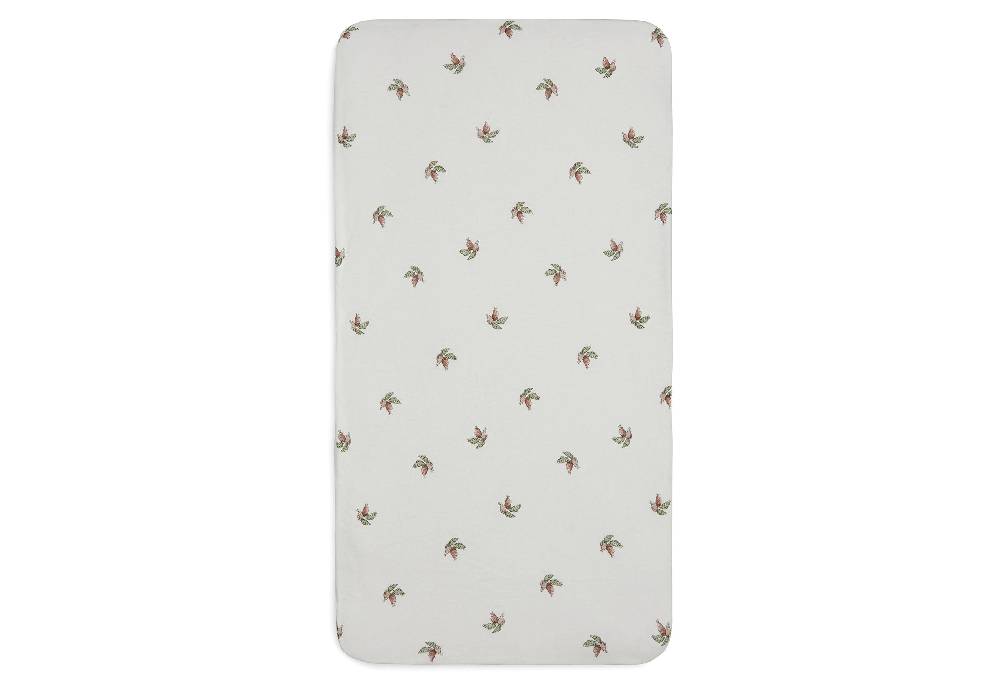 Jollein Spannbettlaken Jersey 40/50x80/90cm Rosehip Fabrikpreis