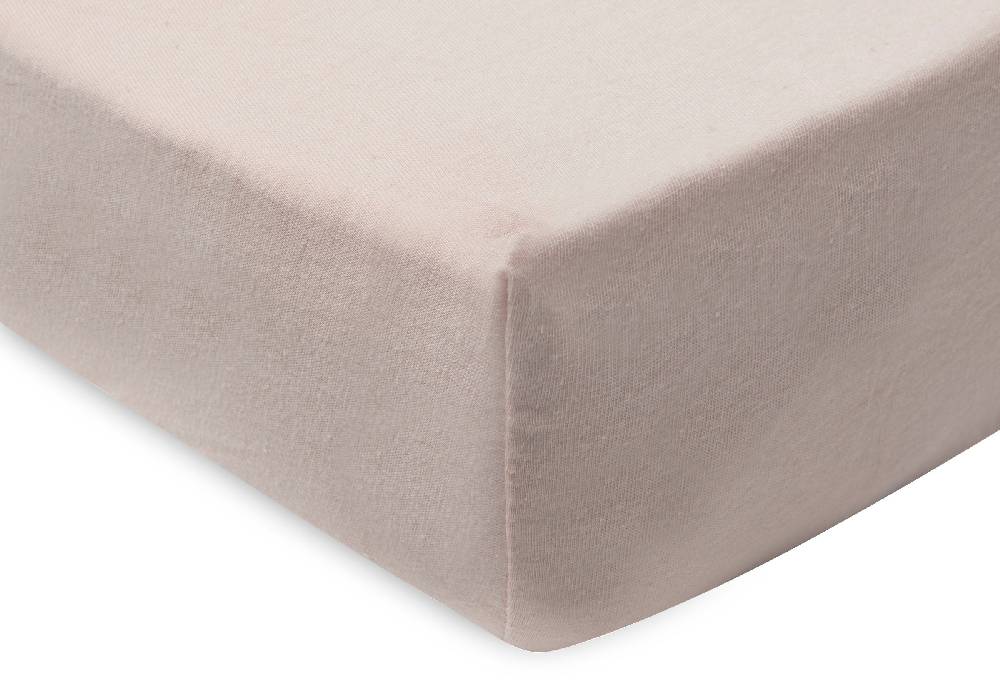 Jollein Spannbettlaken Jersey 70x140cm/75x150cm Pale Pink Sonderangebot