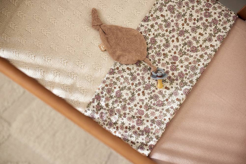 Jollein Spannbettlaken Jersey 70x140/75x150cm Wild Rose Online Shopping