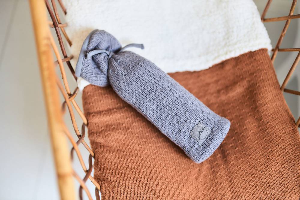 Jollein Wärmflaschenbezug Bliss Knit Storm Grey Jubiläumsangebot