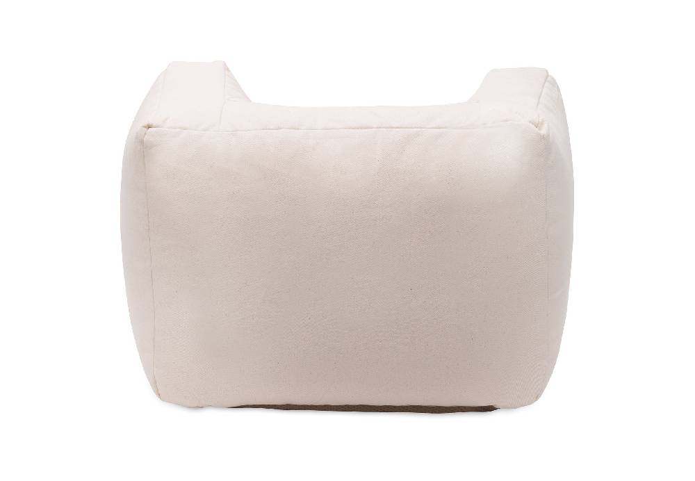 Jollein Kindersessel Sitzsack Twill Natural Blitzangebot