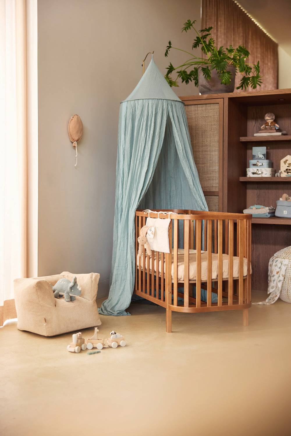 Jollein Kindersessel Corduroy - Natural Kauf eins, bekomm eins gratis