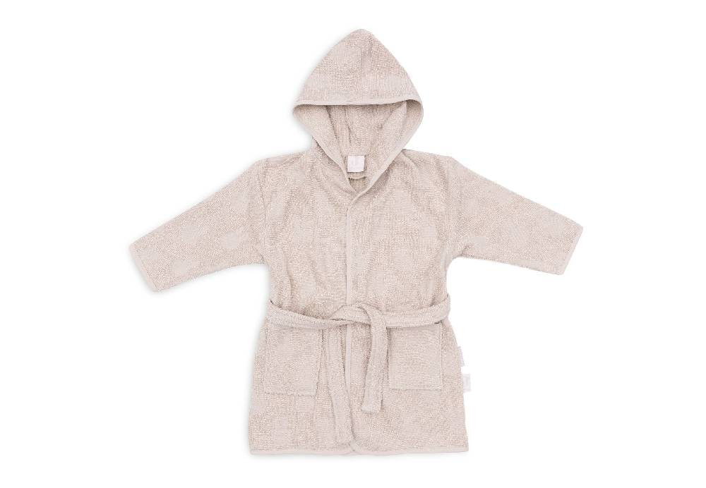 Jollein Bademantel Frottee 3-4 Jahre Miffy Jacquard Nougat Nur für heute
