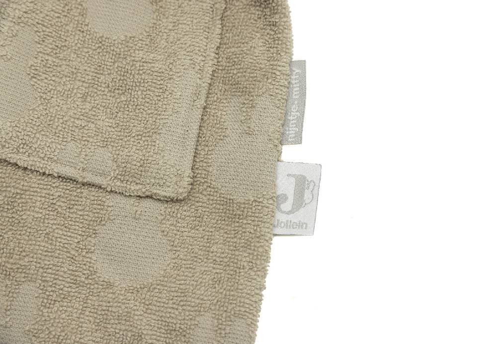 Jollein Bademantel Frottee 3-4 Jahre Miffy Jacquard Olive Green Sonderangebot der Fabrik
