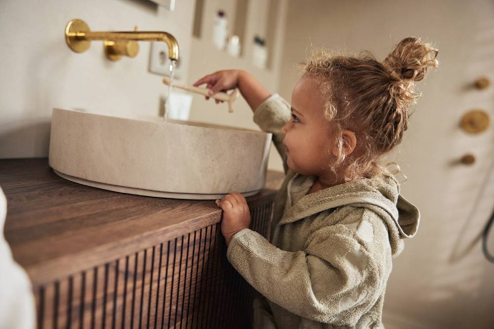 Jollein Bademantel Frottee 3-4 Jahre Miffy Jacquard Olive Green Sonderangebot der Fabrik