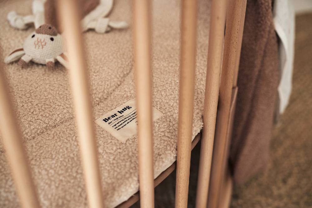 Jollein Krabbeldecke Ø 95cm Boucle Naturel Bis zu 55% Rabatt