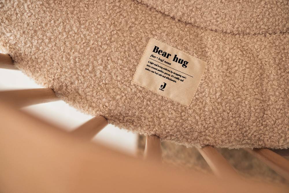 Jollein Krabbeldecke Ø 95cm Boucle Naturel Bis zu 55% Rabatt