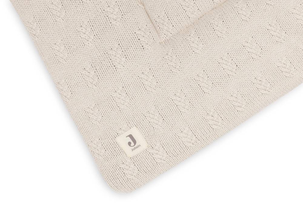 Jollein Krabbeldecke 75x95cm Grain Knit Oatmeal Discount Store für neue Produkte