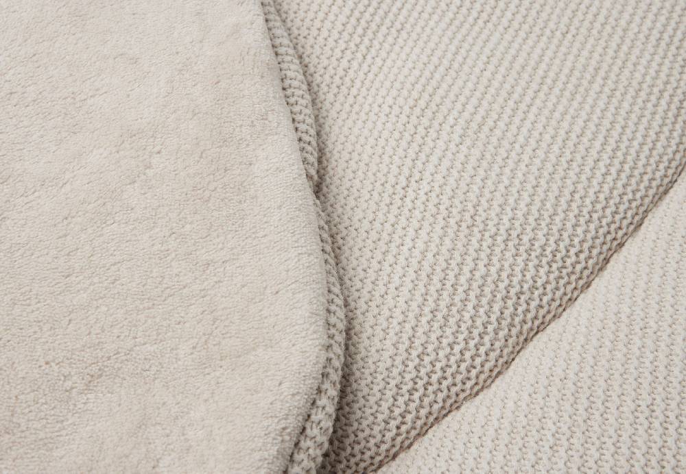 Jollein Krabbeldecke Ø 95cm Basic Knit Nougat Super Rabatt